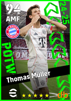 Thomas Müller — AMF, OVR 94, MAX 94