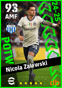 Nicola Zalewski — AMF, OVR 93, MAX 93