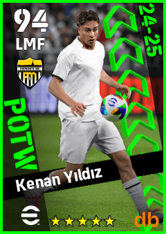 Kenan Yıldız — LMF, OVR 94, MAX 94