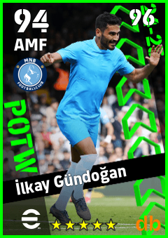 İlkay Gündoğan — AMF, OVR 94, MAX 96