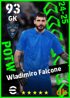 Wladimiro Falcone — GK, OVR 93, MAX 93