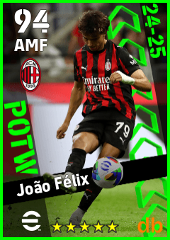 João Félix — AMF, OVR 94, MAX 94