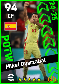Mikel Oyarzabal — CF, OVR 94, MAX 94
