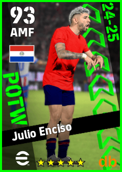 Julio Enciso — AMF, OVR 93, MAX 93