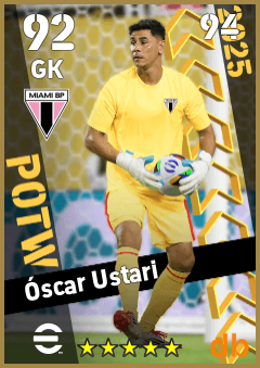 Óscar Ustari — GK, OVR 92, MAX 94