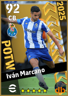 Iván Marcano — CB, OVR 92, MAX 92