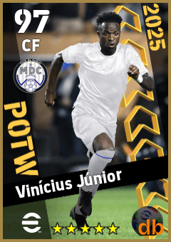Vinícius Júnior — CF, OVR 97, MAX 97