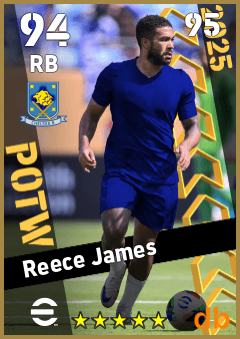 Reece James — RB, OVR 94, MAX 95