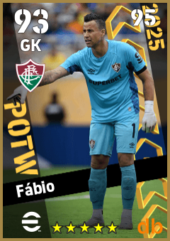 Fábio — GK, OVR 93, MAX 95