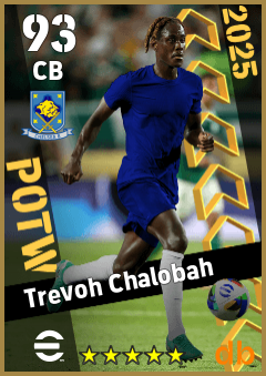Trevoh Chalobah — CB, OVR 93, MAX 93