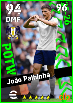 João Palhinha — DMF, OVR 94, MAX 96