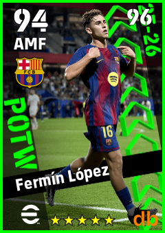Fermín López — AMF, OVR 94, MAX 96