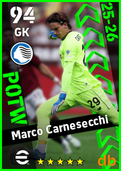 Marco Carnesecchi — GK, OVR 94, MAX 94
