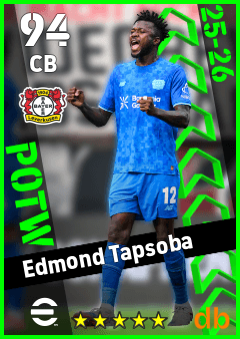 Edmond Tapsoba — CB, OVR 94, MAX 94