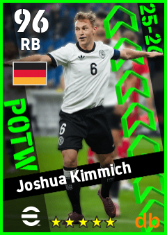 Joshua Kimmich — RB, OVR 96, MAX 96
