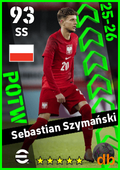 Sebastian Szymański — SS, OVR 93, MAX 93
