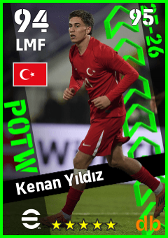 Kenan Yıldız — LMF, OVR 94, MAX 95