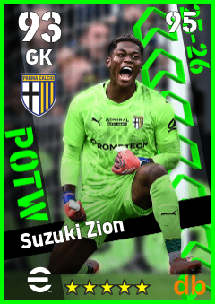 Suzuki Zion — GK, OVR 93, MAX 95