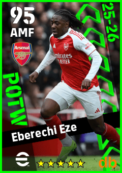 Eberechi Eze — AMF, OVR 95, MAX 95