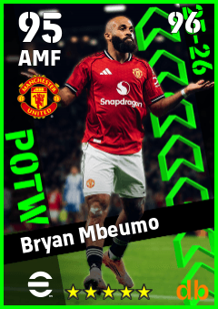 Bryan Mbeumo eFootball player card