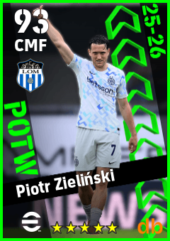 Piotr Zieliński — CMF, OVR 93, MAX 93