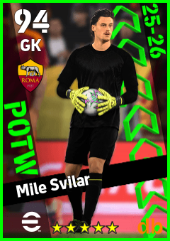 Mile Svilar — GK, OVR 94, MAX 94