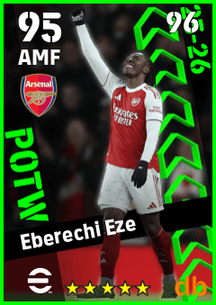 Eberechi Eze eFootball player card