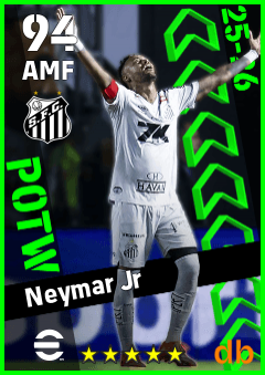 Neymar Jr eFootball player card