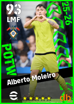 Alberto Moleiro — LMF, OVR 93, MAX 93