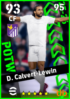 D. Calvert-Lewin eFootball player card
