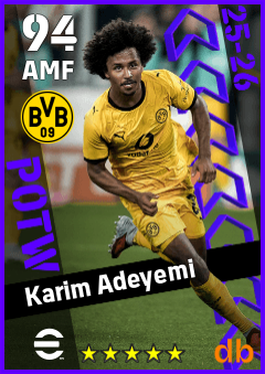 Karim Adeyemi — AMF, OVR 94, MAX 94
