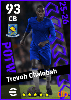Trevoh Chalobah — CB, OVR 93, MAX 93