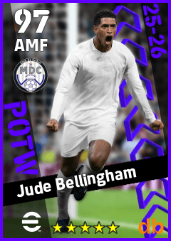 Jude Bellingham — AMF, OVR 97, MAX 97