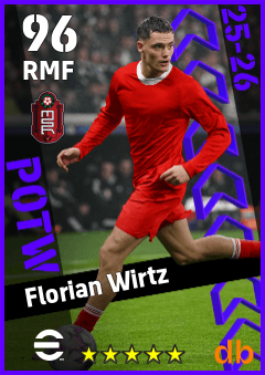 Florian Wirtz — RMF, OVR 96, MAX 96