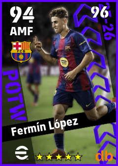 Fermín López — AMF, OVR 94, MAX 96