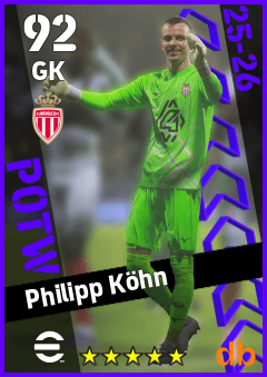 Philipp Köhn — GK, OVR 92, MAX 92
