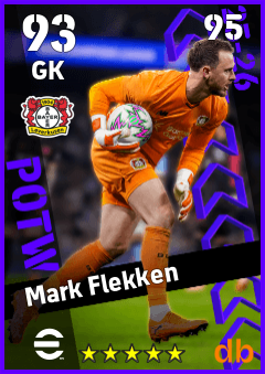 Mark Flekken — GK, OVR 93, MAX 95
