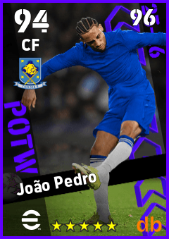 João Pedro eFootball player card