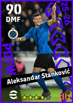 Aleksandar Stanković — DMF, OVR 90, MAX 90
