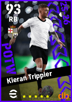 Kieran Trippier — RB, OVR 93, MAX 93