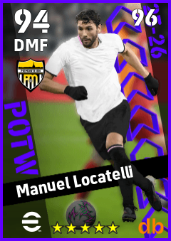 Manuel Locatelli — DMF, OVR 94, MAX 96