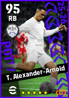 T. Alexander-Arnold — RB, OVR 95, MAX 95
