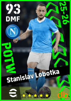 Stanislav Lobotka — DMF, OVR 93, MAX 93