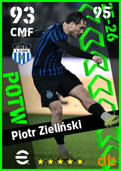 Piotr Zieliński — CMF, OVR 93, MAX 95