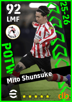 Mito Shunsuke — LMF, OVR 92, MAX 92