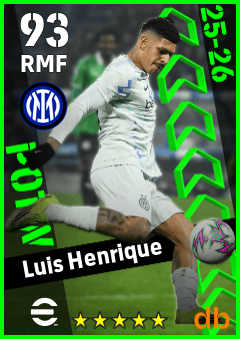 Luis Henrique — RMF, OVR 93, MAX 93