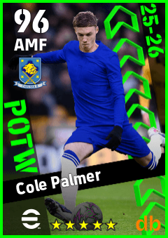 Cole Palmer — AMF, OVR 96, MAX 96