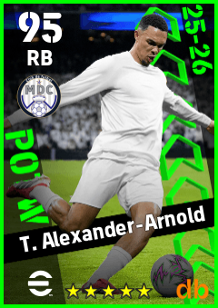 T. Alexander-Arnold — RB, OVR 95, MAX 95