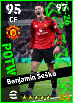 Benjamin Šeško eFootball player card