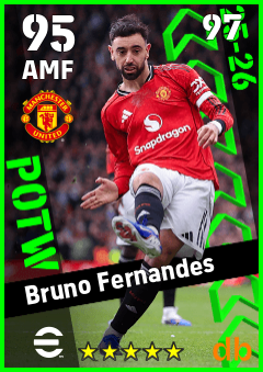 Bruno Fernandes eFootball player card